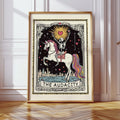 The Audacity Tarot Print Skeleton Lovers Feminist Poster Maximalist Tarot Wall Art Witchy DecorFemale Power Gothic Art Dorm Decore Wall Graphic Tee – Soft Feel · Trending Graphic Apparel