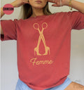 Femme Lesbian Pride Shirt Butch Bait Retro WLW Tshirt Subtle Sapphic Tee Vintage Queer Fashion Bisexual Gay Love Pride Month Merch Graphic Tee – Bold Style · Must-Have Style