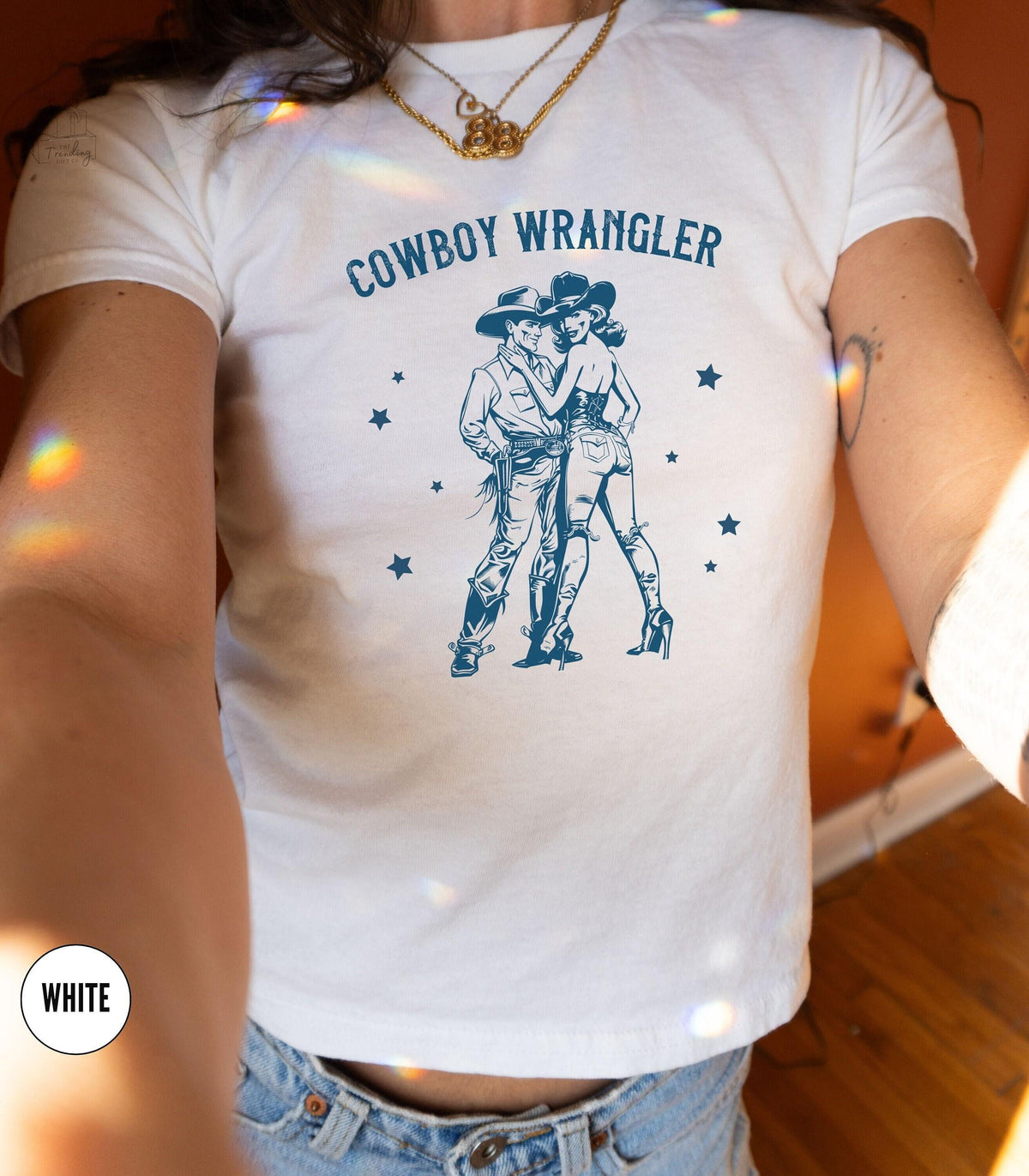 Baby Tee Y2k Cowgirl Summer Top Cute Cowboy Babytee Western Baby Tee Cowgirl Summer Top Country Era Y2k Croptops Cute Rodeo Shirt Graphic Tee – Premium Graphic · Perfect For Daily Wear