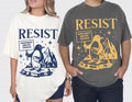 Funny Flippers Up Resist Penguins Protest Against Tariffs T Shirt Penguins Against Tariffs Tee RESIST TShirt democrat shirt Graphic Tee – Easygoing Wear · Perfect For Daily Wear