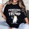 Penguin Flippers Up Resist Funny Penguins Against Trump T Shirt Subtle FDT Shirt Resistance Protest anti trump shirt democrat gift shirt Graphic Tee – Easygoing Wear · Great Gift For Fans