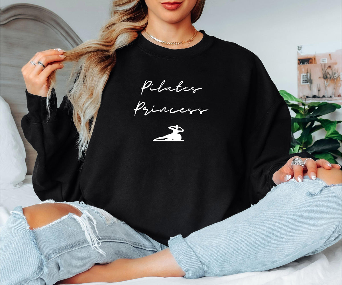 Pilates Princess Sweatshirt Pilates Princess Shirt Pilates Shirt Pilates Aesthetic Pilates Gifts Pilates Instructor Pilate Socks Sweatshirt – Fan Favorite · Must-Have Style