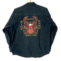 Harley Davidson Shirt Medium Black Long Sleeve Button Up Motorcycles Eagle Y2K Graphic Tee – Feel-Good Design · Top Pick For Any Outfit