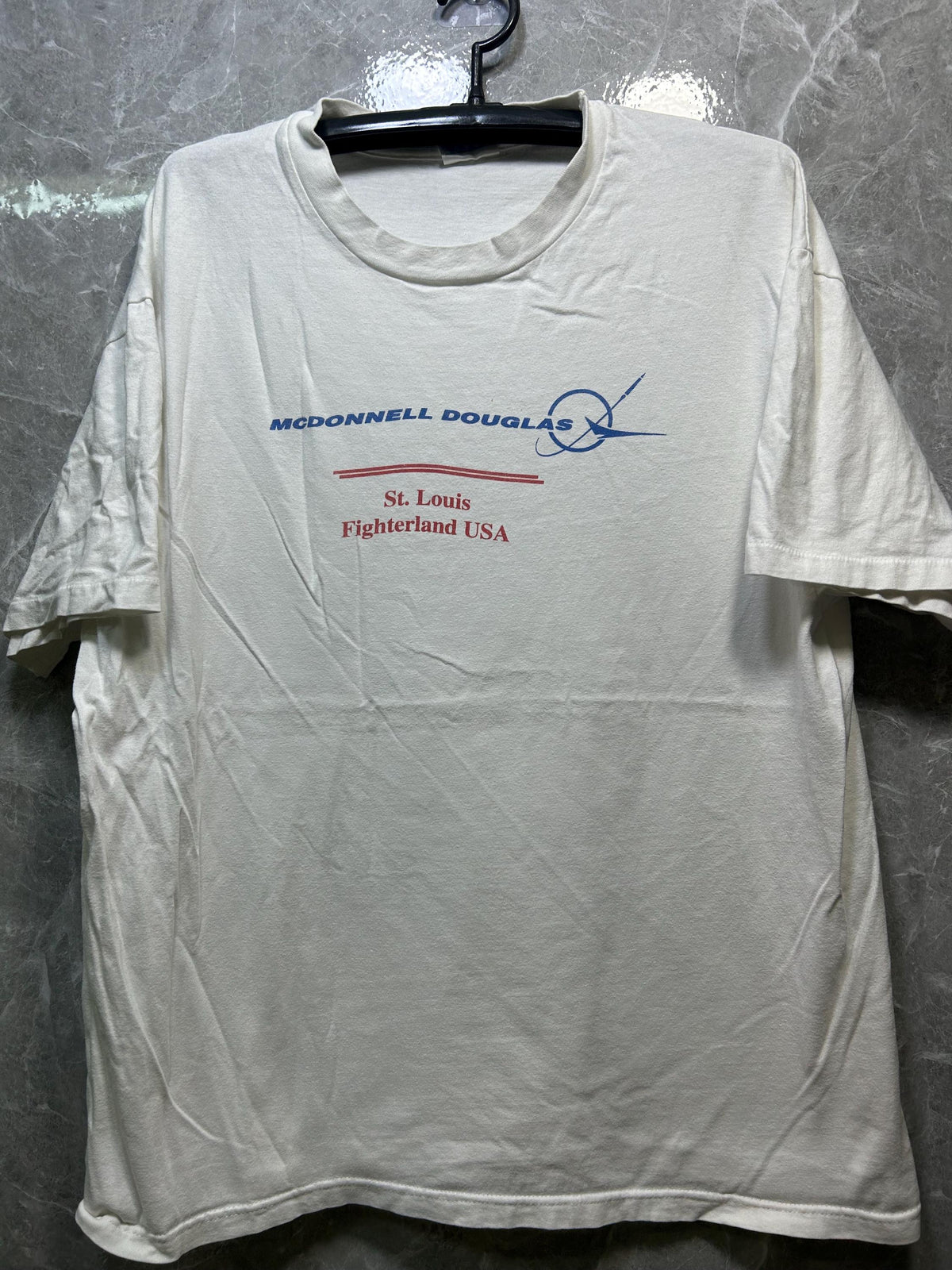 Vintage Mc Donnell Douglas 00s T Shirt Size XL Graphic Tee – Cozy Vibes · High-Quality Print