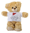Liver Transplant Gift Teddy Bear Funny PostSurgery Recovery Plush 99 Problems But My New Liver Aint One Graphic Tee – Cozy Vibes · Top Pick For Any Outfit