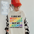Comfort Colors I Like My Whiskey Straight Pride Shirt Queer Shirt Lesbian Shirt LGBTQ Shirt Gay Pride Shirt Equality Shirt Gay Pride Month Graphic Tee – Easygoing Wear · Perfect For Daily Wear
