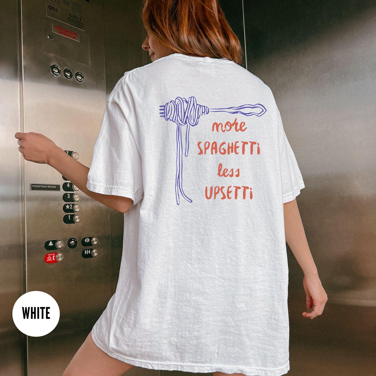 More Spaghetti Less Upsetti Shirt Spaghetti Shirt Funny Food TShirt Retro Graphic Foodie Humor Tee Vintage Aesthetic Graphic Tee – Soft Feel · Must-Have Style