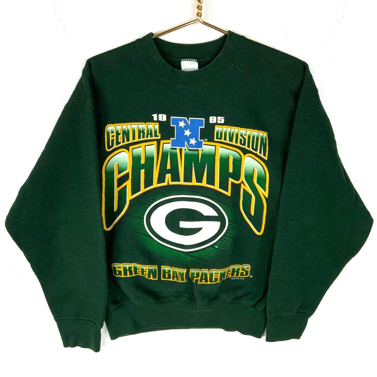 Vintage Green Bay Packers Salem Sweatshirt Medium 1995 Nfl Central Champs 90s Sweatshirt – Feel-Good Design · Must-Have Style