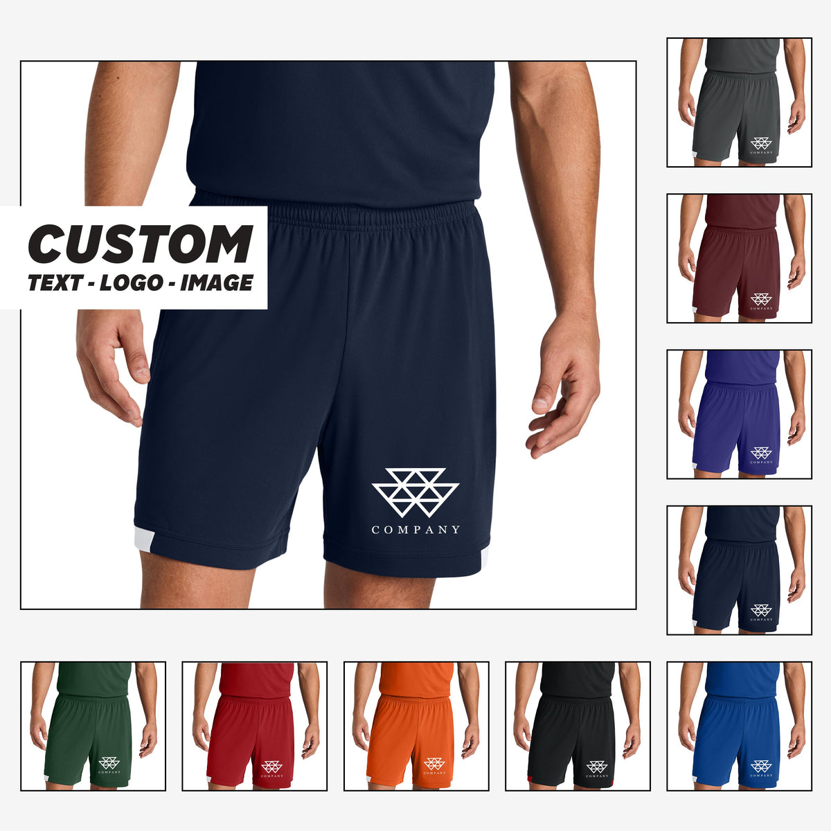 Custom Performance Shorts Moisture Wicking Athletic Shorts Personalized Workout Shorts Quick Dry Sports Shorts Custom Logo Gym Shorts Graphic Tee – Premium Graphic · Trending Graphic Apparel