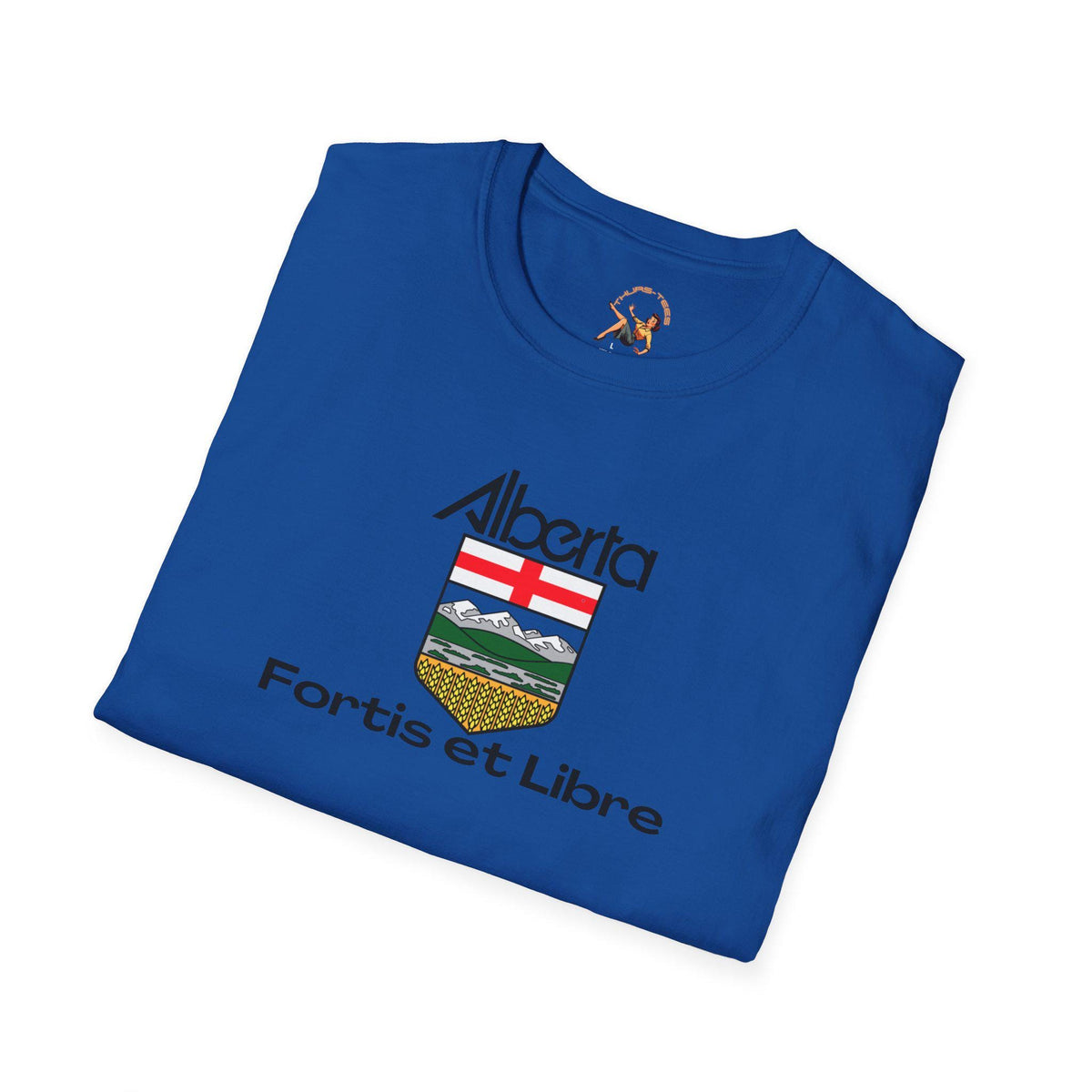 Alberta Fortis et Libre T Shirt Strong and Free Alberta Freedom Alberta Separation Alberta Patriot Graphic Tee – Cozy Vibes · Perfect For Daily Wear