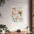 Light Academia Teacher Poster Print for Elementary Education Major Aesthetic Floral Collage Gift for Mom or Science Teacher Book Lover Graphic Tee – Everyday Comfort · Must-Have Style
