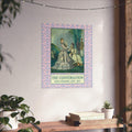 The Conversation by Paul Cezanne Floral Giclee Poster Print 19th Century Art European Art History Humanities Major Social Studies Gift Graphic Tee – Warm & Stylish · Perfect For Daily Wear