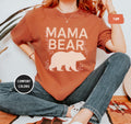 Mama Bear Comfort Colors Shirt Family Matching Tee Mom Life Gift Women39s Graphic Top Mother39s Day Present Cute Nature Tshirt Graphic Tee – Fan Favorite · Perfect For Daily Wear
