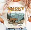 Vintage Smoky Mountains Tshirt National Parks Gift Tee Graphic Tee – Cozy Vibes · Trending Graphic Apparel
