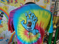Vintage 2000s Santa Cruz Speed Wheels screaming hand ty dye Skateboard Skater Tshirt L Graphic Tee – Premium Graphic · Top Pick For Any Outfit