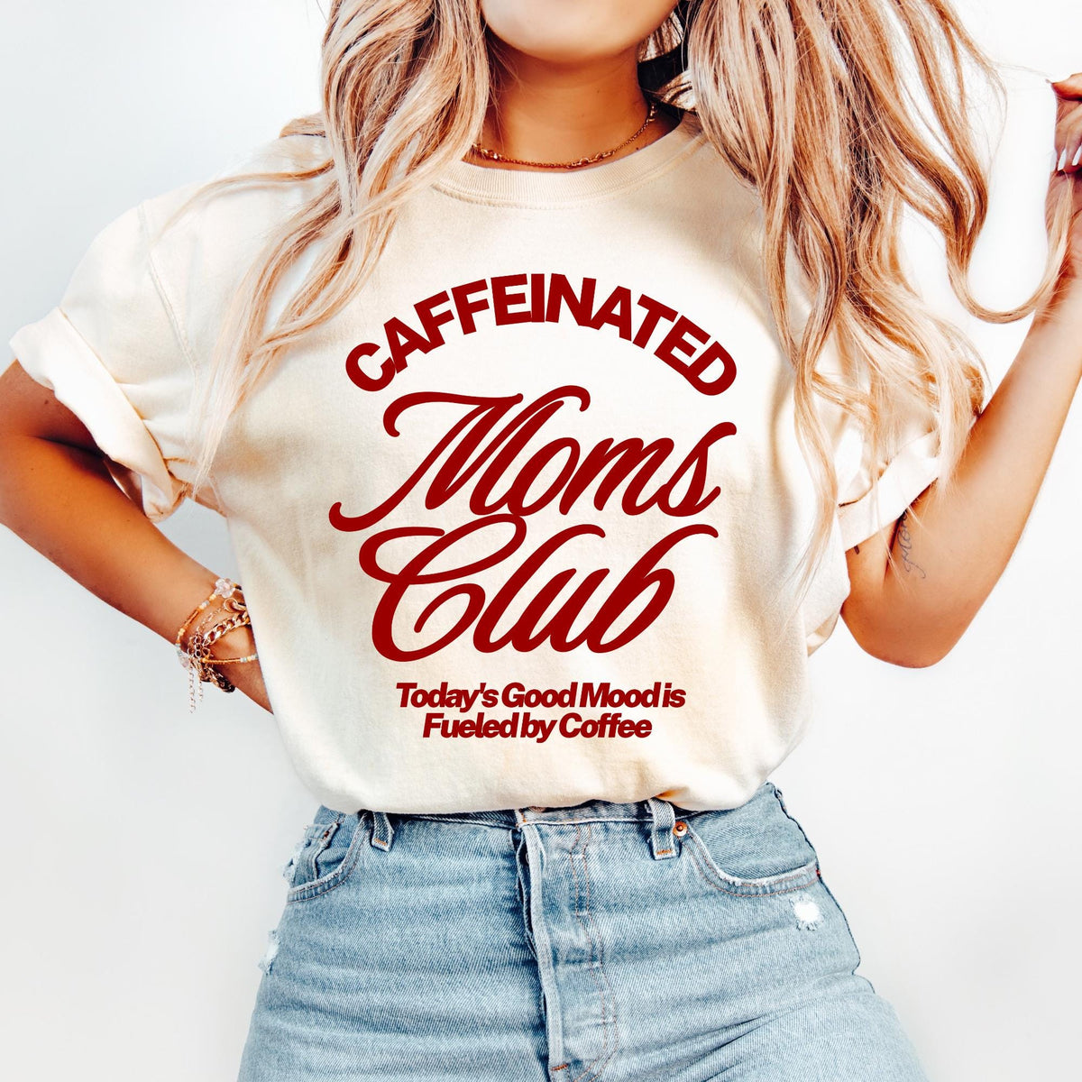 Caffeinated Mom Shirt Coffee Graphic Tee Coffee Love Shirt Def Tired Coffee Shirt Mama Coffee TShirt Womens Coffee Graphic Tee – Aesthetic Look · Trending Graphic Apparel