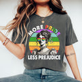 Comfort Colors More Pride Less Prejudice Pride Shirt Queer Shirt Lesbian Shirt LGBTQ Shirt Gay Pride Shirt Equality Shirt Graphic Tee – Bold Style · Must-Have Style
