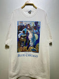 Vintage 1993 Sweet Home Blue Chicago T Shirt Size XL John Carroll Doyle Art 90s Blues Club Scene Retro Music Tee Graphic Tee – Easygoing Wear · Trending Graphic Apparel