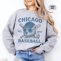 Retro Chicago Baseball Sweatshirt Vintage Chicago Fan Crewneck Baseball Fan Jumper Classic Cub Pullover Baseball Team Sweatshirt – Fan Favorite · Trending Graphic Apparel