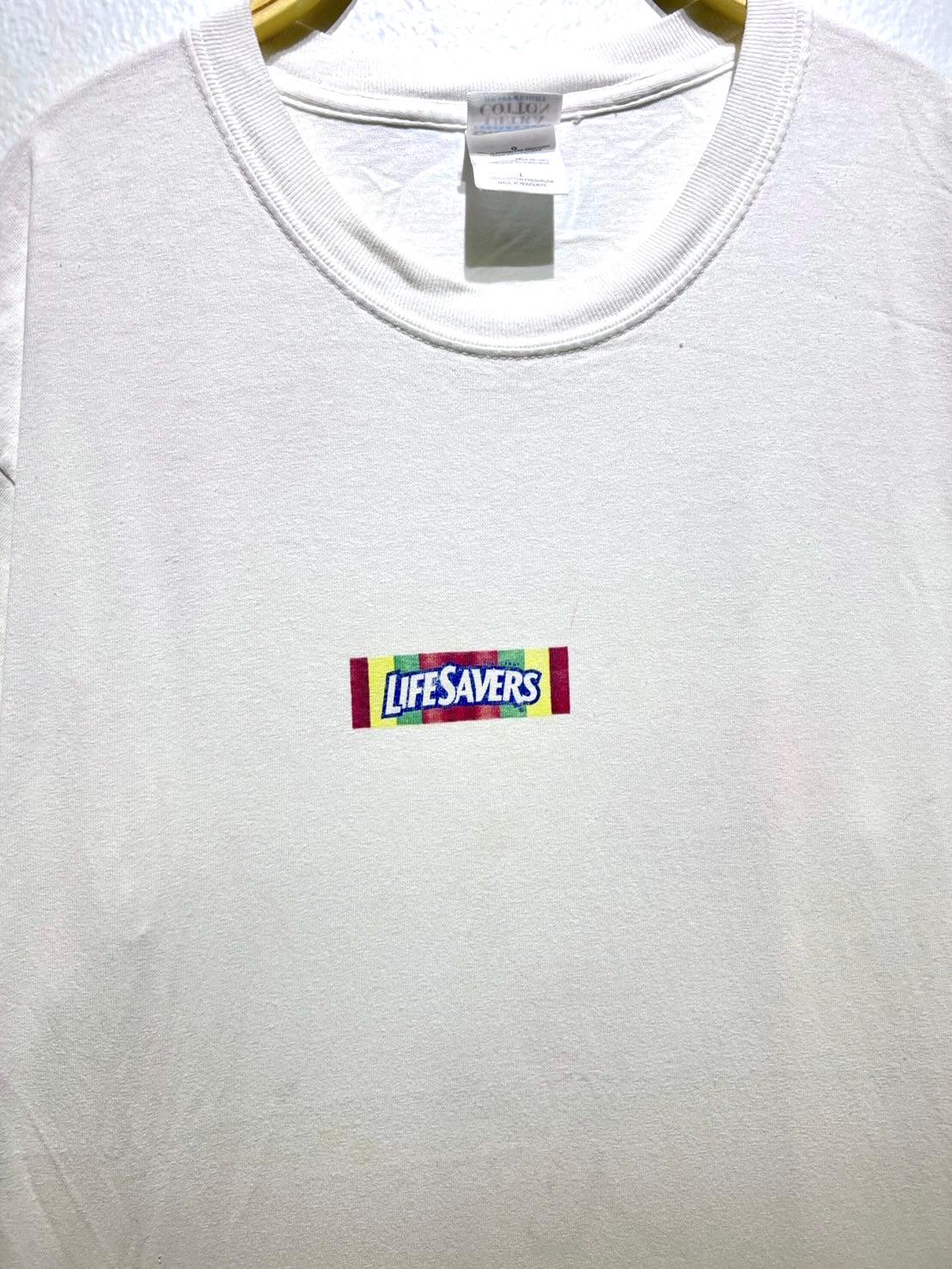 Vintage 90s Lifesavers Candy Logo T Shirt Size L Graphic Tee – Easygoing Wear · Trending Graphic Apparel