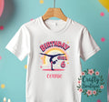 6th Birthday Tshirt Girl Who Loves Gymnastics Handstand Party Tee I am 6 Shirt Girls Gymnast t shirt Personalised Birthday Top 1247 Graphic Tee – Cozy Vibes · High-Quality Print