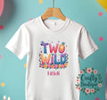 2nd Birthday t shirt Two Wild Shirt Personalised Birthday Gift 2 Year Old Jungle Theme Tee Girls Party T Shirt I am Two Outfit 1241 Graphic Tee – Cozy Vibes · Must-Have Style