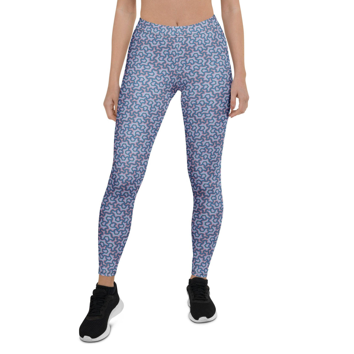 Leggings Geometric Pattern Scales Lavender Graphic Tee – Soft Feel · Great Gift For Fans