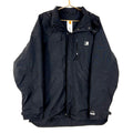 Carhartt Shoreline Windbreaker Jacket Size Large Black Hooded Full Zip Graphic Tee – Aesthetic Look · Perfect For Daily Wear