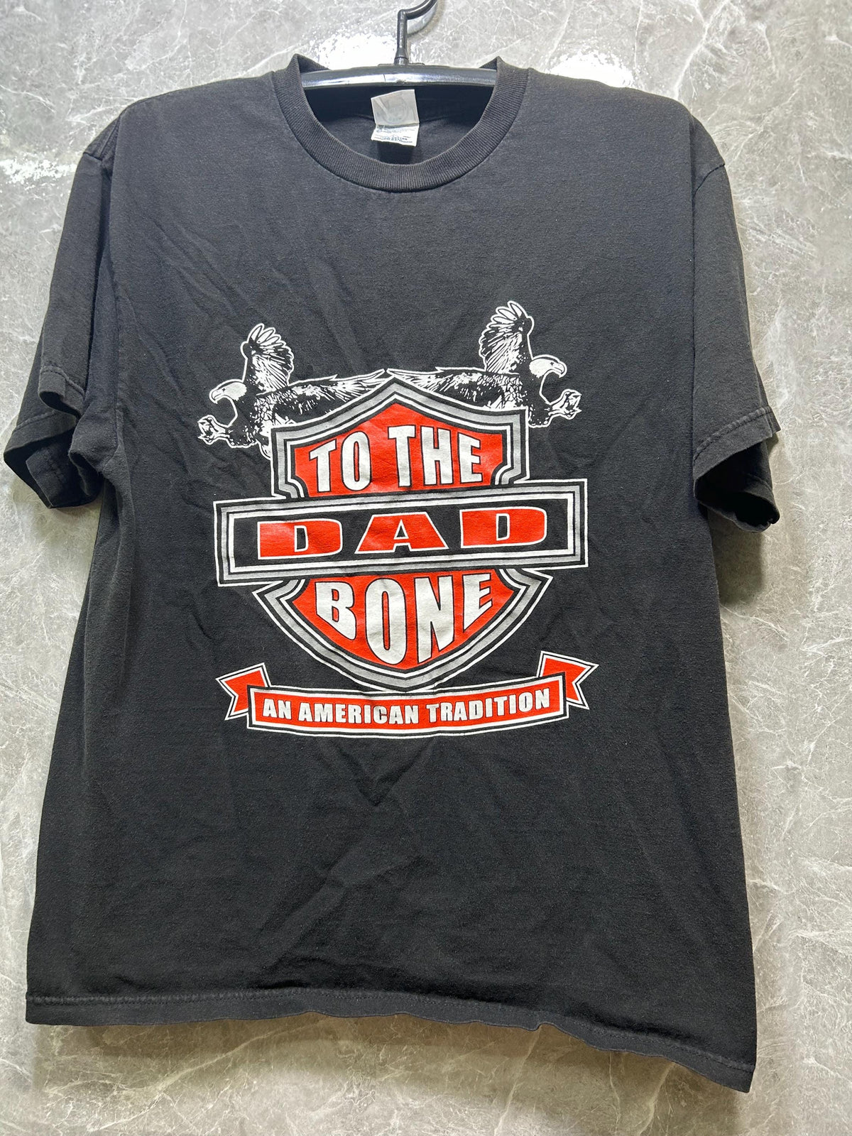 Vintage To The Dad Bone An American Tradition 00s T Shirt Size L Graphic Tee – Premium Graphic · High-Quality Print