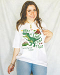 Last Day of School Second Grade Teacher Tee Shirt with Dinosaur What a RawrSome Year Funny Saying Class Dismissed Tee Second Grade Crew Graphic Tee – Fan Favorite · High-Quality Print