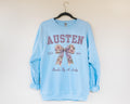 Jane Austen Sweatshirt with Cute Floral Bow Books by a Lady Cute Historical Romance Shirt for Bookworm Classic Literature Romance Reader Sweatshirt – Fan Favorite · Must-Have Style
