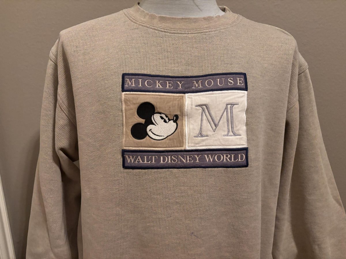 Vintage 90s Walt Disney World Mickey Mouse Crewneck Sweatshirt XL Sweatshirt – Cozy Vibes · Top Pick For Any Outfit