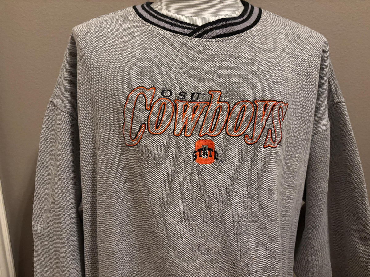 Vintage 90s OSU Cowboys Oklahoma State University Crewneck Sweatshirt XXL Sweatshirt – Easygoing Wear · Must-Have Style