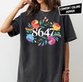 8647 Floral Rainbow Retro Shit Democrat 8647 T Shirt Liberal Shirt Pro Immigration Shirt Inclusion And Equality Tee Graphic Tee – Fan Favorite · Top Pick For Any Outfit