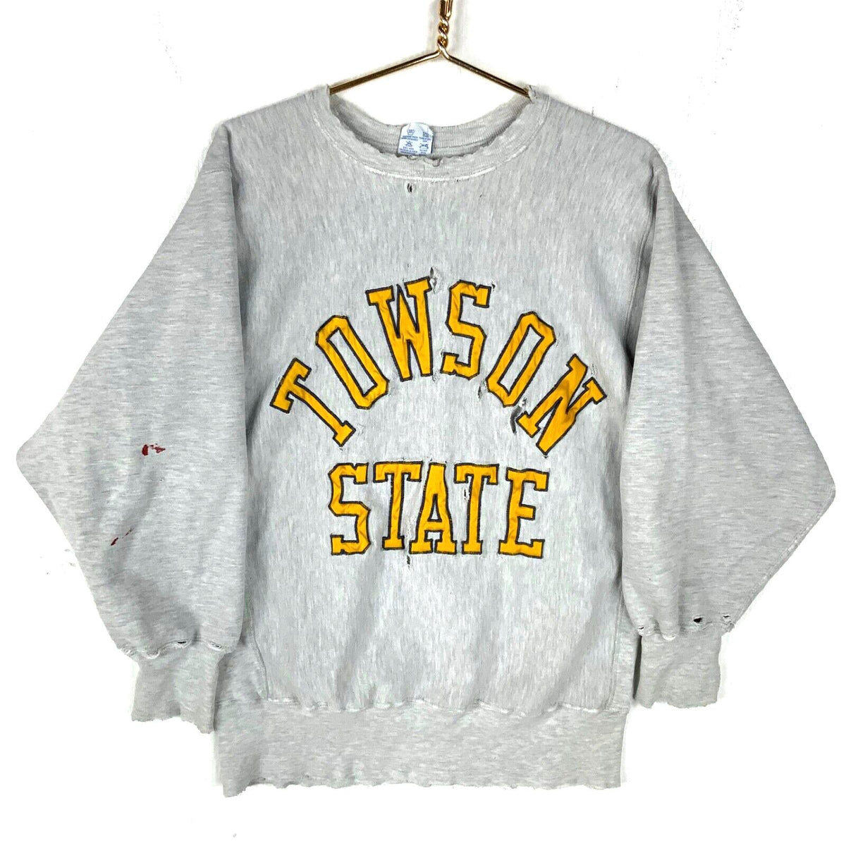Vintage Champion Reverse Weave Towson University Sweatshirt XL Made Usa Ncaa 90s Sweatshirt – Easygoing Wear · Great Gift For Fans