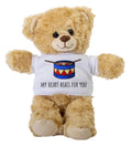 Punny Drum Lover Teddy Bear quotMy Heart Beats for Youquot Gift for Drummers Music Teachers and Percussion Fans Graphic Tee – Warm & Stylish · Top Pick For Any Outfit