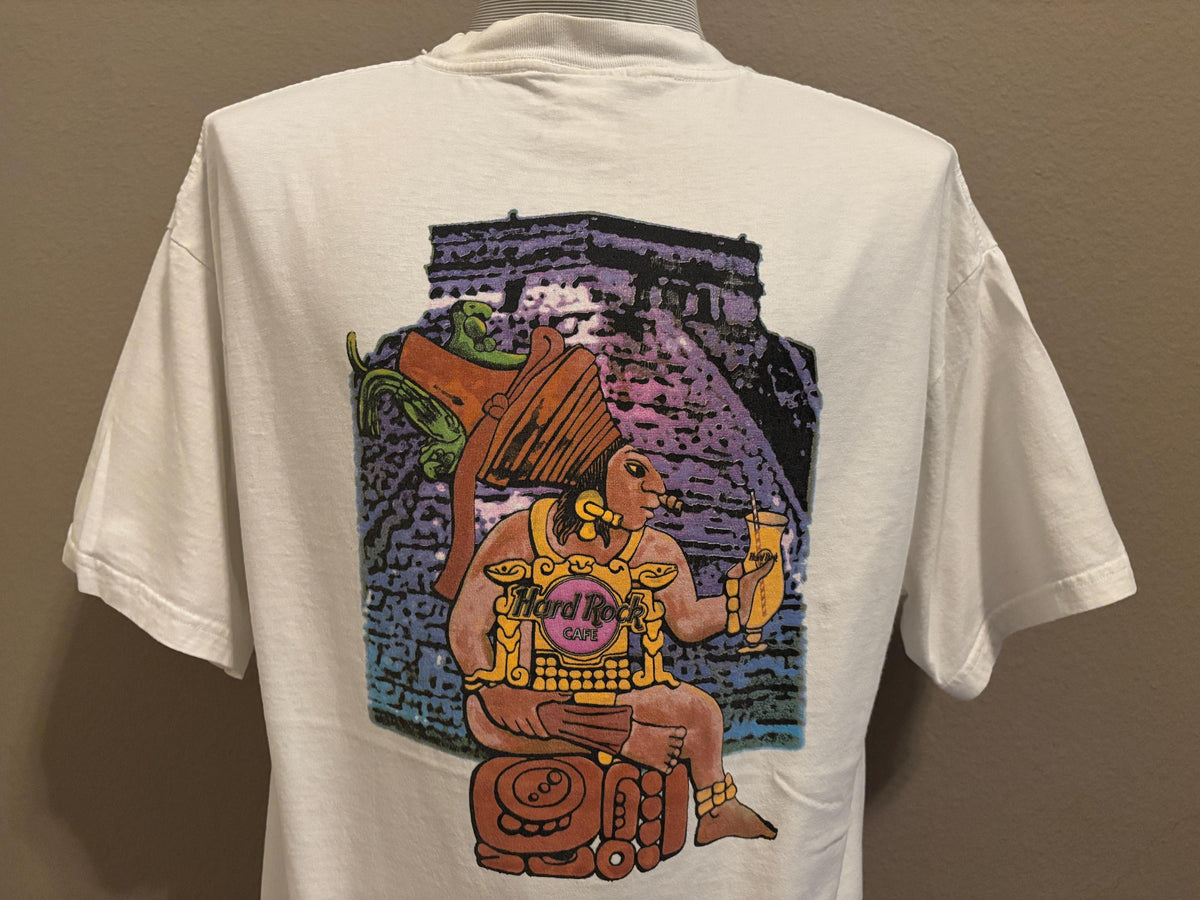 Vintage 90s Hard Rock Cafe Cancun Mexico Tshirt XL Graphic Tee – Premium Graphic · Trending Graphic Apparel