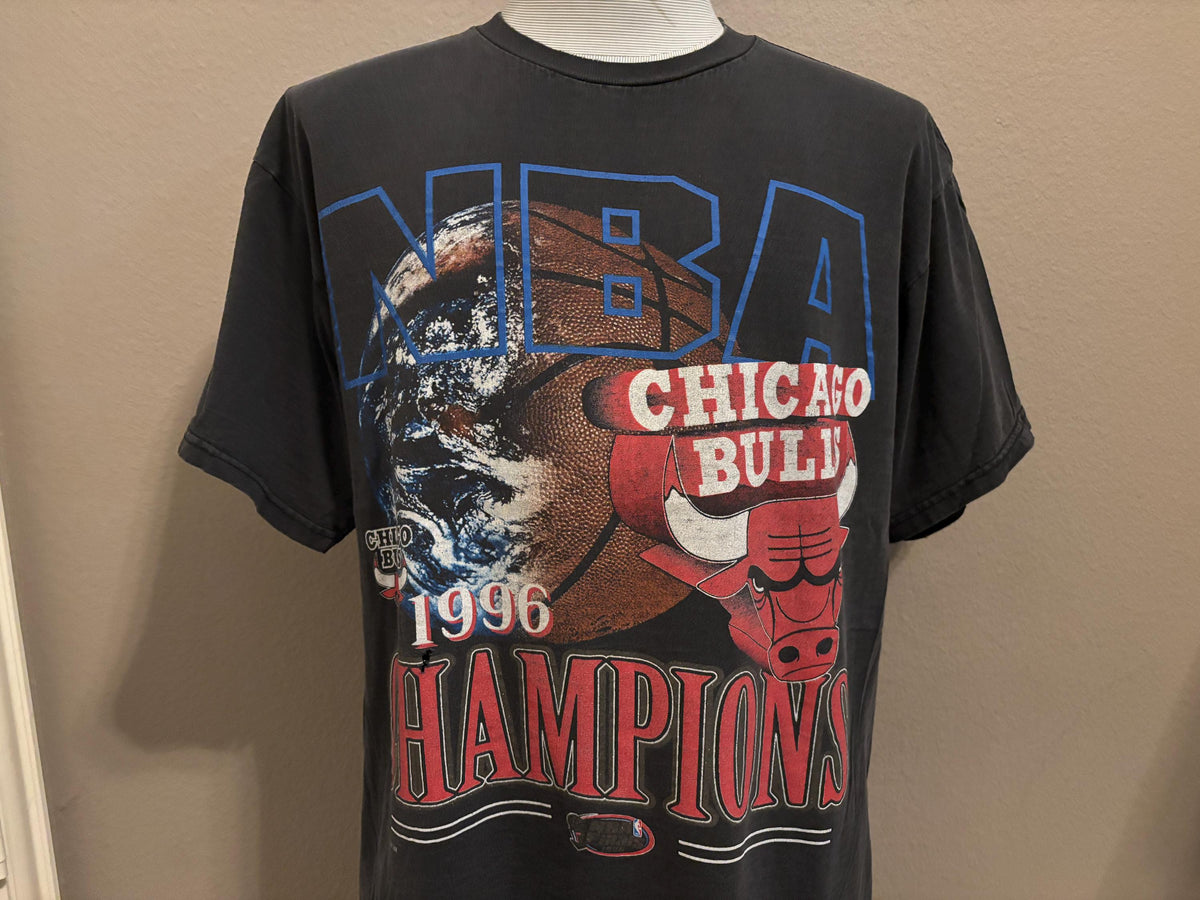 Vintage 90s Chicago Bulls Champions 1996 NBA Finals Basketball Tshirt L Graphic Tee – Feel-Good Design · Top Pick For Any Outfit