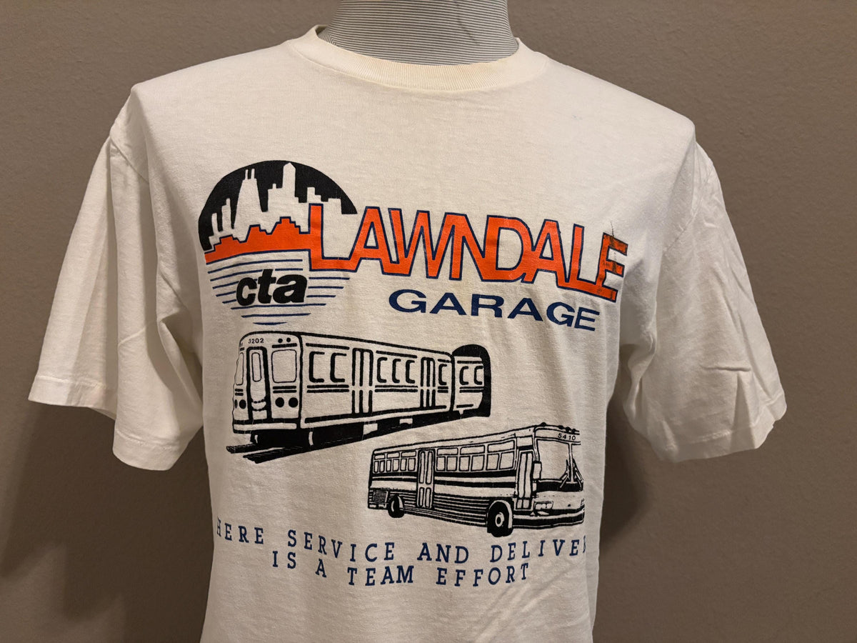 Vintage 90s Lawndale Garage Service Bus Mechanic Tshirt L Graphic Tee – Fan Favorite · Top Pick For Any Outfit