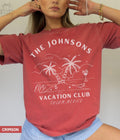 Custom Family Vacation Shirts Comfort Colors Group Matching Tshirt Personalized Family Beach Trip Shirt Summer Family Reunion Tee Graphic Tee – Soft Feel · High-Quality Print