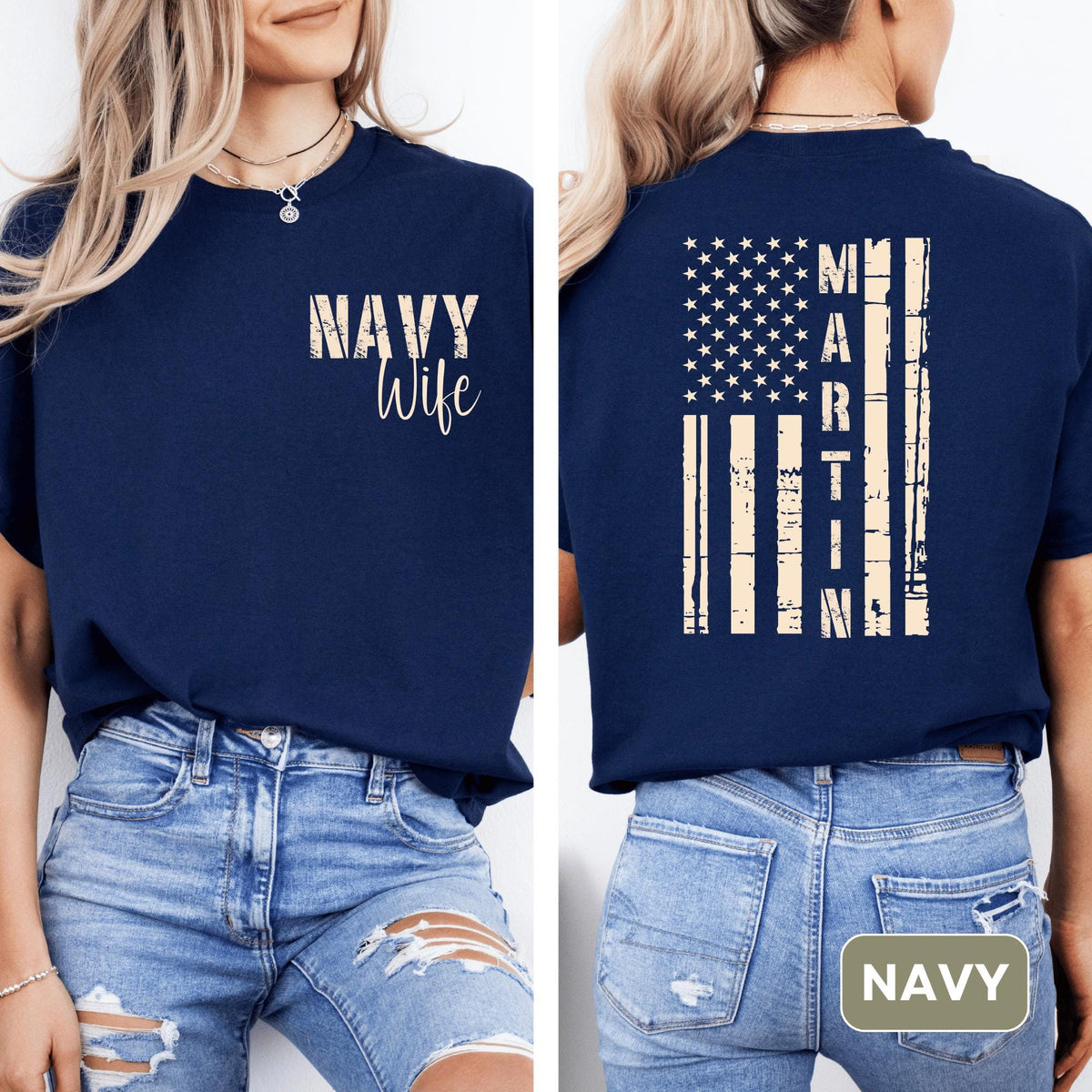 Custom Navy T shirts for Military Family Members Graphic Tee – Everyday Comfort · Top Pick For Any Outfit