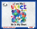 Autism Awareness Mom And Son Png I Am His Voice He Is My Heart Autism Parents Png Puzzle Piece Png Design Autism Support Shirt Design Graphic Tee – Warm & Stylish · Top Pick For Any Outfit