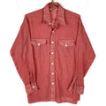 Vintage Western Shirt Large Red Long Sleeve Button Up Checkered 80s Graphic Tee – Feel-Good Design · Perfect For Daily Wear