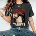 No Tariffs Penguin Resist Penguins Protest Against Tariffs T Shirt Anti MAGA Protest Shirt Resist shirt Graphic Tee – Warm & Stylish · Must-Have Style