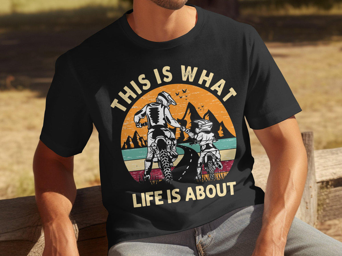 This is What Life is About Fathers Day Gift for Dad Mens T Shirt for Fathers Day Dad T Shirt Unique Fathers Day Gift Graphic Tee – Easygoing Wear · Top Pick For Any Outfit