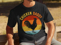 Chicken Daddy Fathers Day Gift for Dad Dads T Shirt Fathers Day Mens T Shirt for Fathers Day Funny Chicken Daddy Tee Graphic Tee – Warm & Stylish · Perfect For Daily Wear