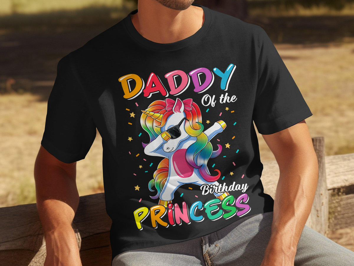 Daddy Princess Shirt Funny Dad TShirt Fathers Day Gift for Dad Mens T Shirt for Fathers Day Dad Tee Cool Unicorn Shirt for Dad Graphic Tee – Bold Style · Top Pick For Any Outfit
