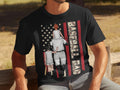 Fathers day gift for dad mens t shirt for fathers day dad t shirt baseball dad with kids graphic tee fathers day baseball shirt Graphic Tee – Aesthetic Look · Great Gift For Fans