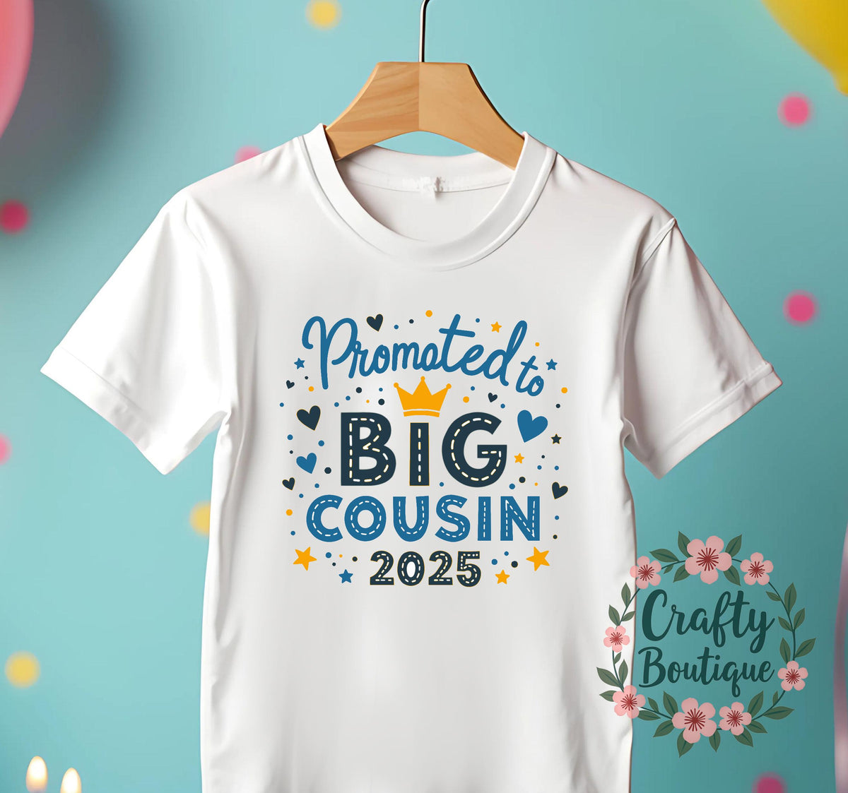 Promoted To Big Cousin T Shirt 2025 Baby Announcement New Family Member Shirt Cousin Gift Pregnancy Reveal Big Cousin T Shirt 1181 Graphic Tee – Bold Style · Must-Have Style