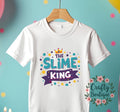 Slime King Tshirt Slime Birthday Gift Idea Boys Birthday Slime Gift For Boys King Tshirt Slime King Funny Shirt 1169 Graphic Tee – Cozy Vibes · Top Pick For Any Outfit